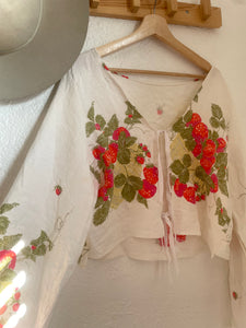 Signature Collection- Strawberry tie top