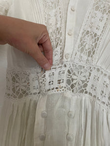 Edwardian lace dress