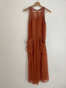 Vintage silk jumpsuit