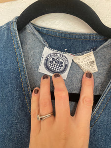 Vintage 70s denim vest