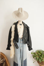 Load image into Gallery viewer, Vintage Wilson’s cropped moto jacket
