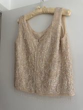 Load image into Gallery viewer, Vintage sequin top
