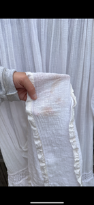 Vintage 70s cotton gauze dress