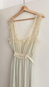 Vintage lace trim nightgown