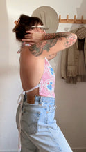 Load image into Gallery viewer, Signature Collection-1930s print floral halter
