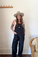 Load image into Gallery viewer, Vintage Old Navy navy corduroy overalls
