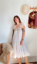 Load image into Gallery viewer, Edwardian cotton gauze dress
