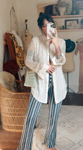 Load image into Gallery viewer, Vintage 70s striped jeans
