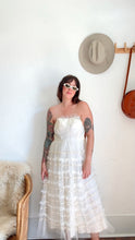 Load image into Gallery viewer, Vintage 1950s ivory tulle cupcake dress
