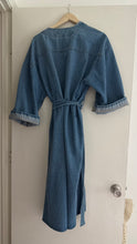 Load image into Gallery viewer, Vintage 90s denim duster
