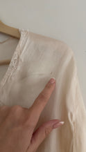 Load image into Gallery viewer, Antique flutter sleeve blouse
