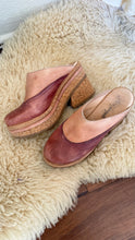 Load image into Gallery viewer, Free people leather delta platform mule size 7
