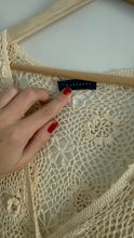 Load image into Gallery viewer, Vintage crochet blouse

