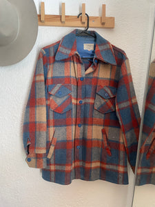 Vintage plaid button up