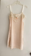Load image into Gallery viewer, Antique silk and lace chemise
