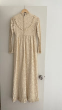 Load image into Gallery viewer, Vintage 70s lace maxi
