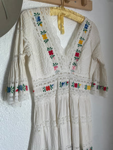Vintage Mexican wedding dress