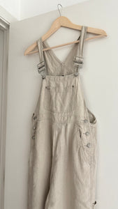 Vintage 90s linen gap overalls