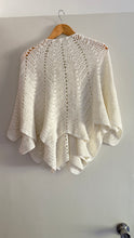 Load image into Gallery viewer, Vintage crochet shawl

