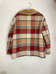 Vintage plaid coat