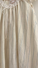 Load image into Gallery viewer, Signature Collection- linen stripe babydoll dress
