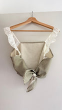 Load image into Gallery viewer, Signature Collection-Striped cotton tie top
