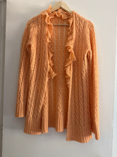 Load image into Gallery viewer, Vintage orange cardigan
