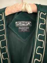 Load image into Gallery viewer, Vintage leather embroidered vest
