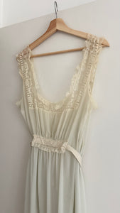 Vintage lace trim nightgown
