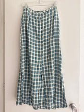 Load image into Gallery viewer, Vintage plaid maxi skirt

