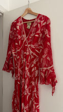 Load image into Gallery viewer, Vintage 90s silk beaded dress
