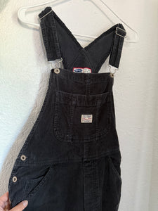 Vintage Old Navy navy corduroy overalls