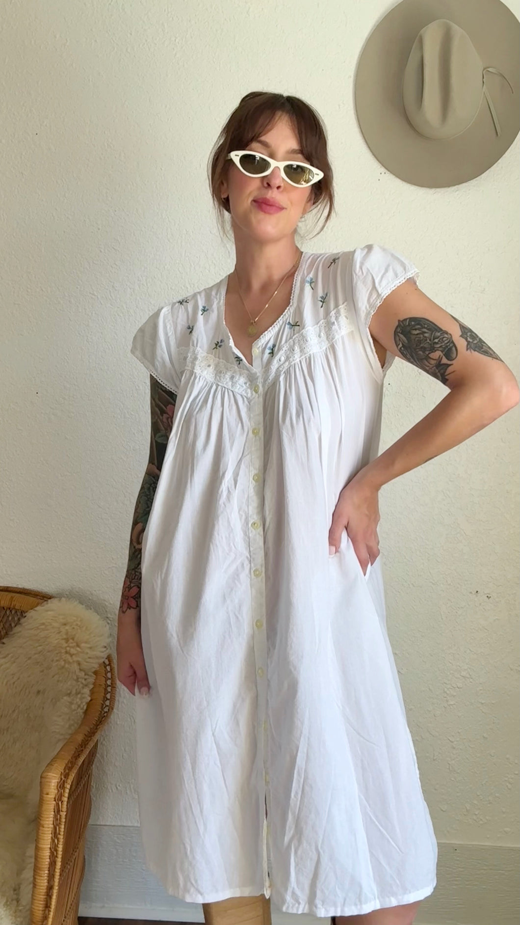 Vintage cotton dress