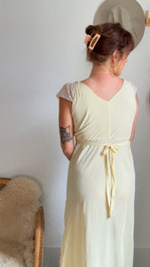 Vintage 1930s 40s gown