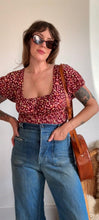 Load image into Gallery viewer, Vintage 70s smocked body suit
