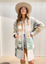 Load image into Gallery viewer, The Jesse quilt coat- long

