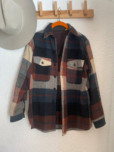 Vintage plaid button up