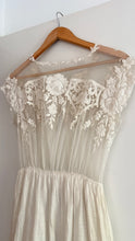 Load image into Gallery viewer, Edwardian white floral lace dress
