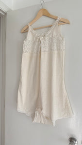 Edwardian cotton step in