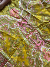 Load image into Gallery viewer, Vintage silk paisley scarf

