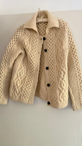 Vintage wool fisherman sweater