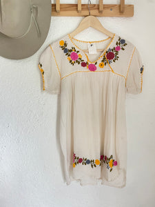 Vintage cotton embroidered top