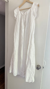 Antique French linen dress