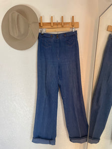 Vintage 70s high waisted jeans