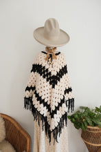 Load image into Gallery viewer, Vintage knit poncho
