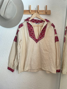 Vintage embroidered blouse