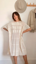 Load image into Gallery viewer, Vintage woven Mexican dress
