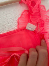 Load image into Gallery viewer, Vintage hot pink ruffle dress
