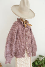 Load image into Gallery viewer, Vintage mohair blend cardigan
