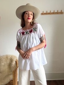 Vintage embroidered top